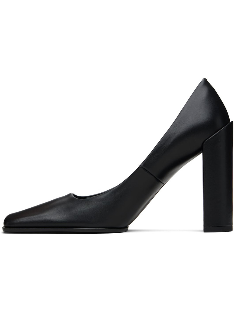Alaïa Black Shiny Calf 90 Heels outlook