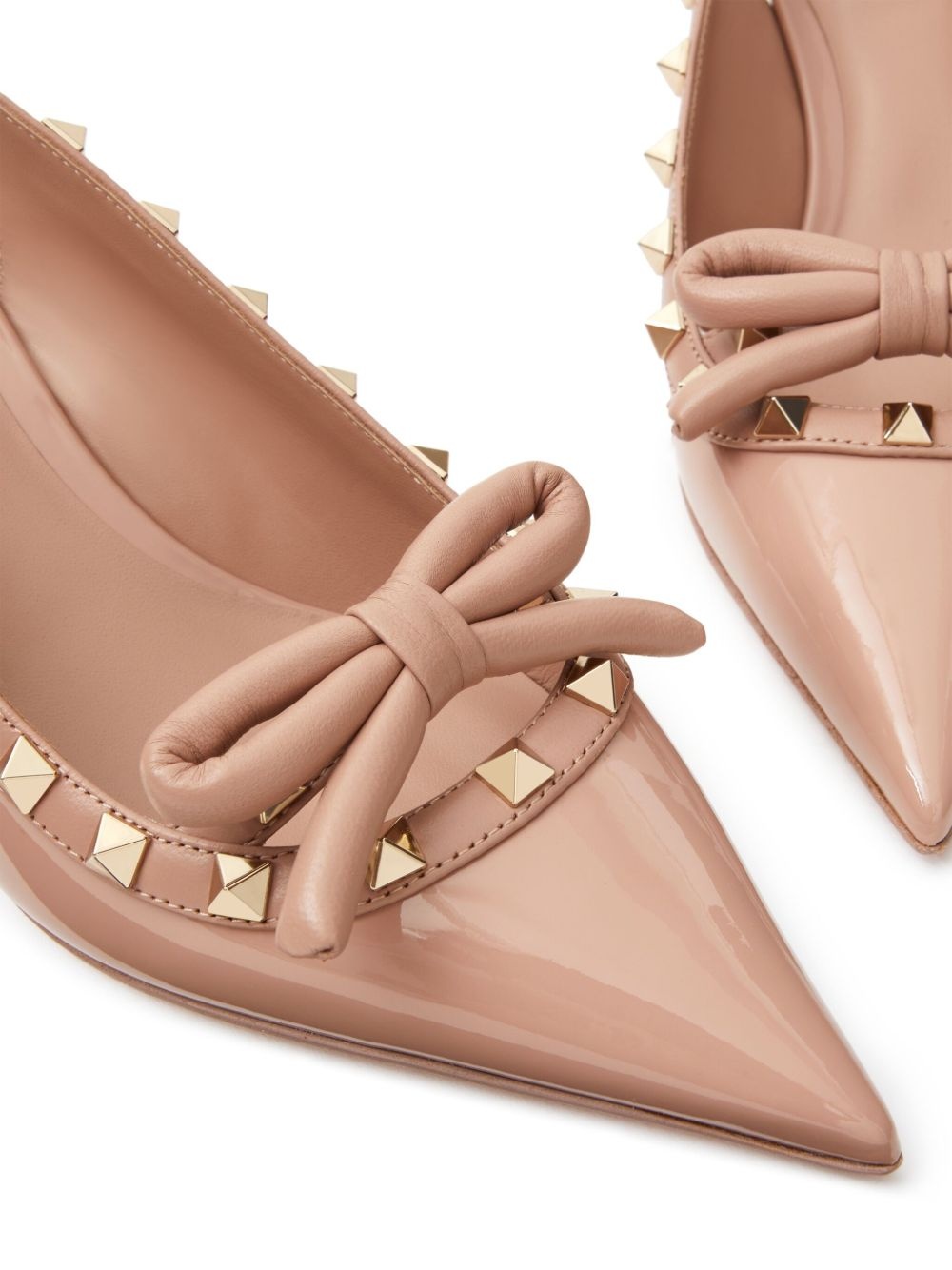 60mm Rockstud slingback pumps - 5