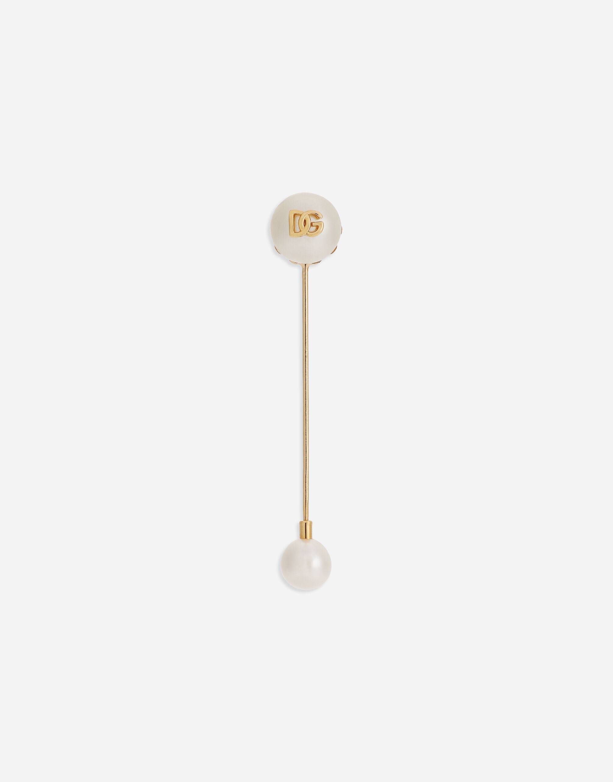 Lapel pin with pearls and DG logo - 1