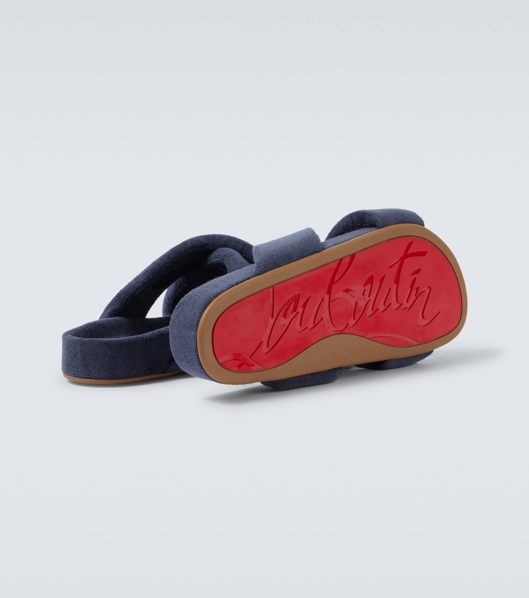 Bizzu embroidered logo slides - 7