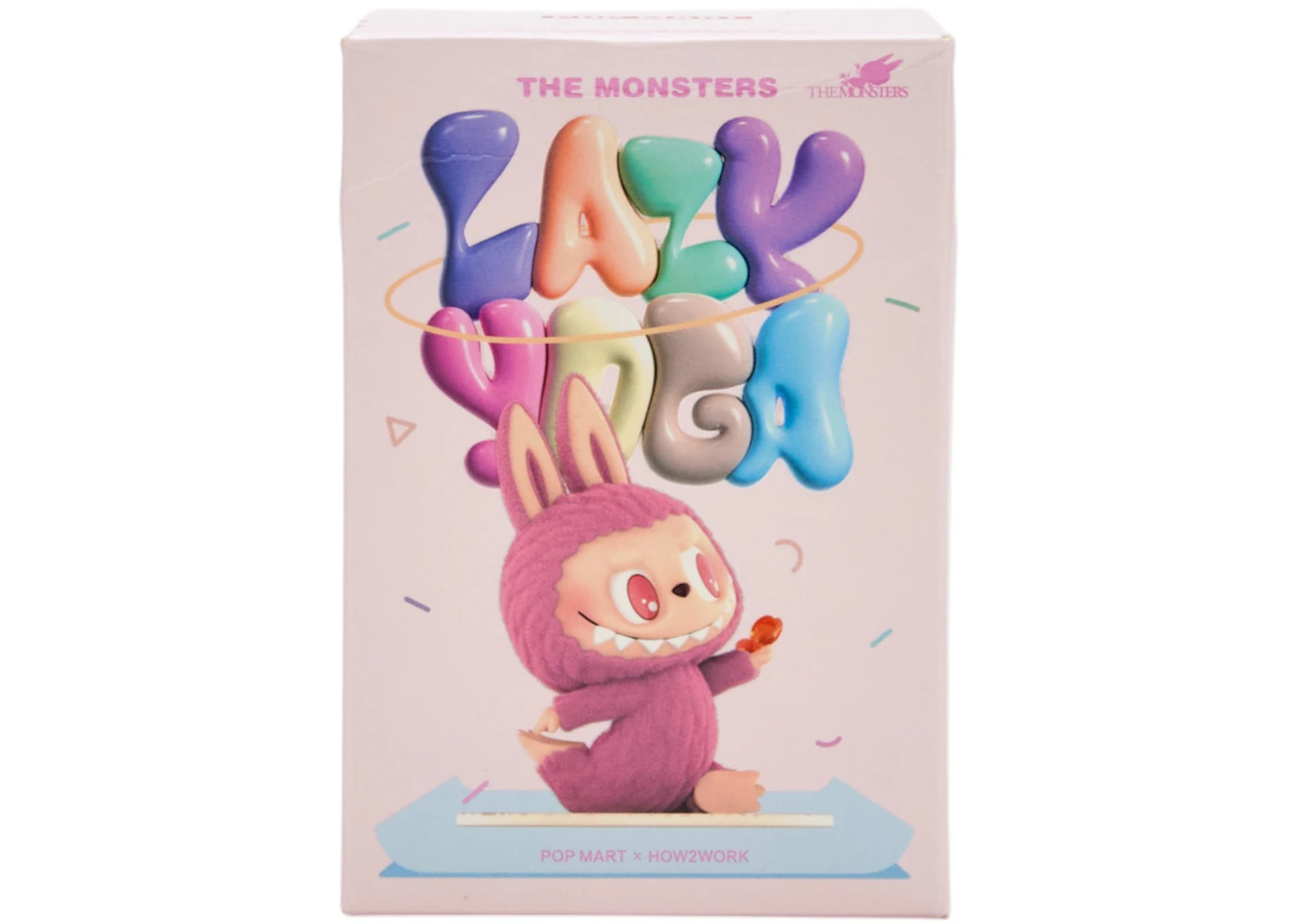 Pop Mart Labubu The Monsters Lazy Yoga Series Figures Single Blind Box - 2