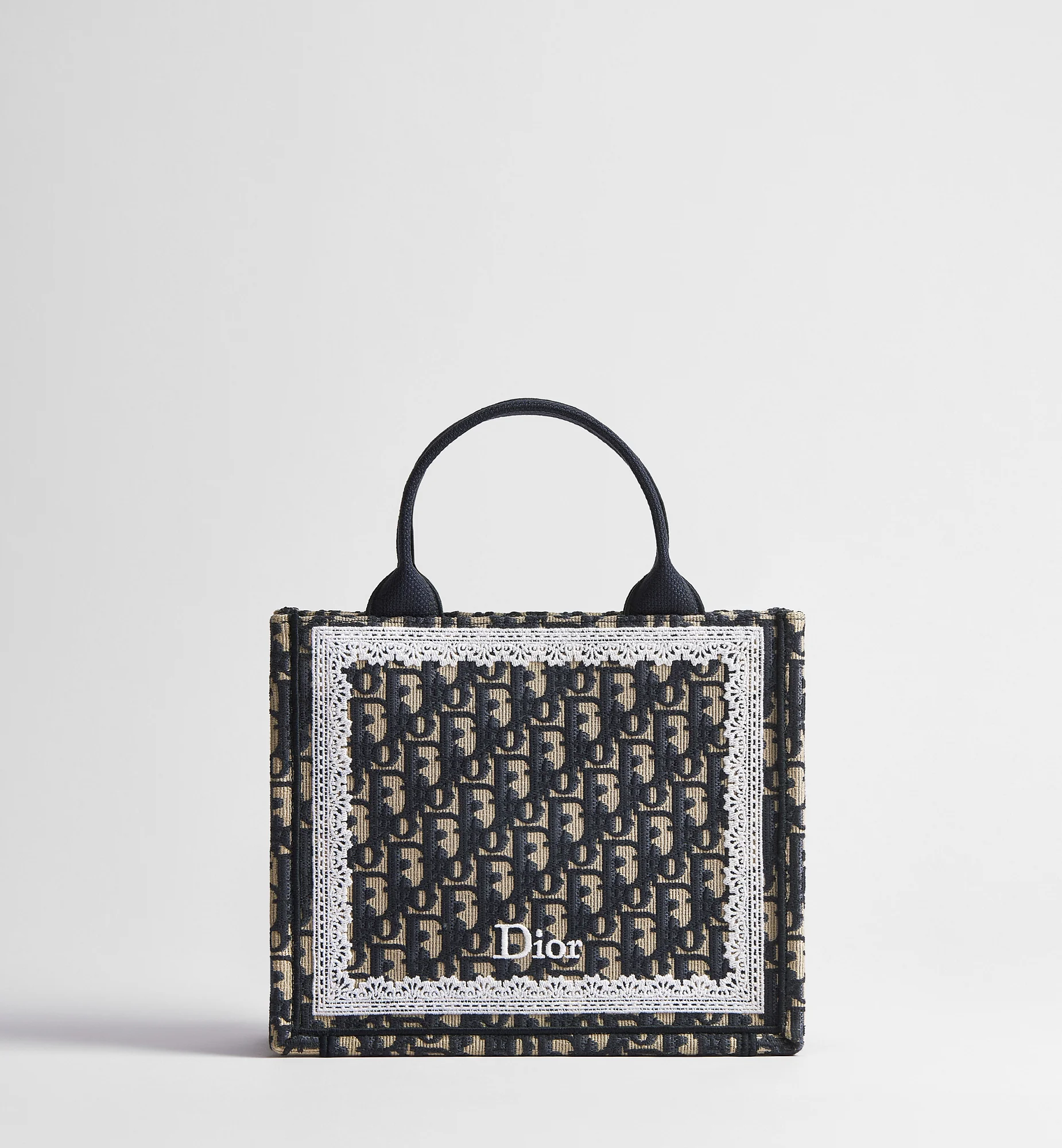 Small Dior Book Tote with Strap - 1