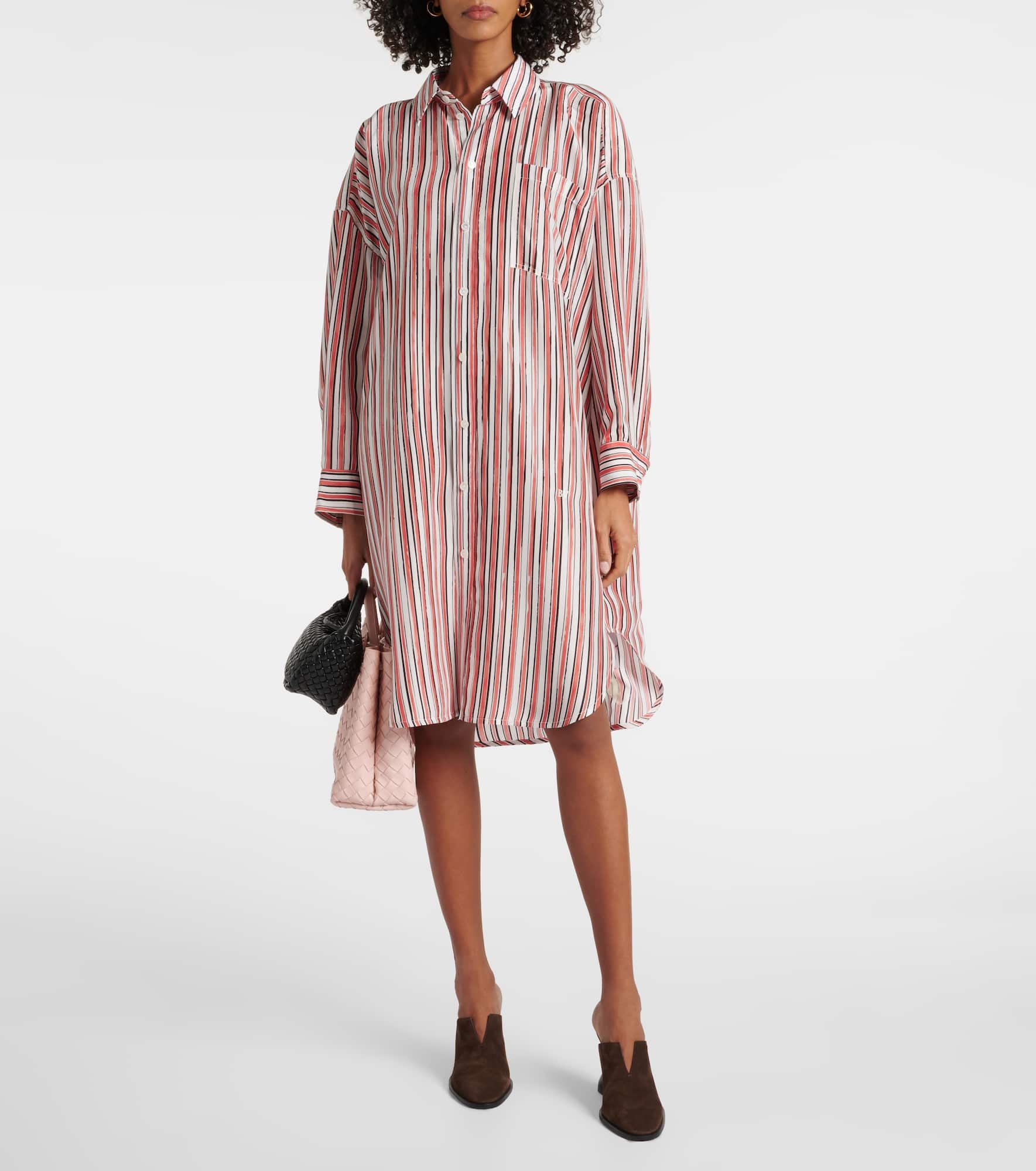 Silk midi dress - 2