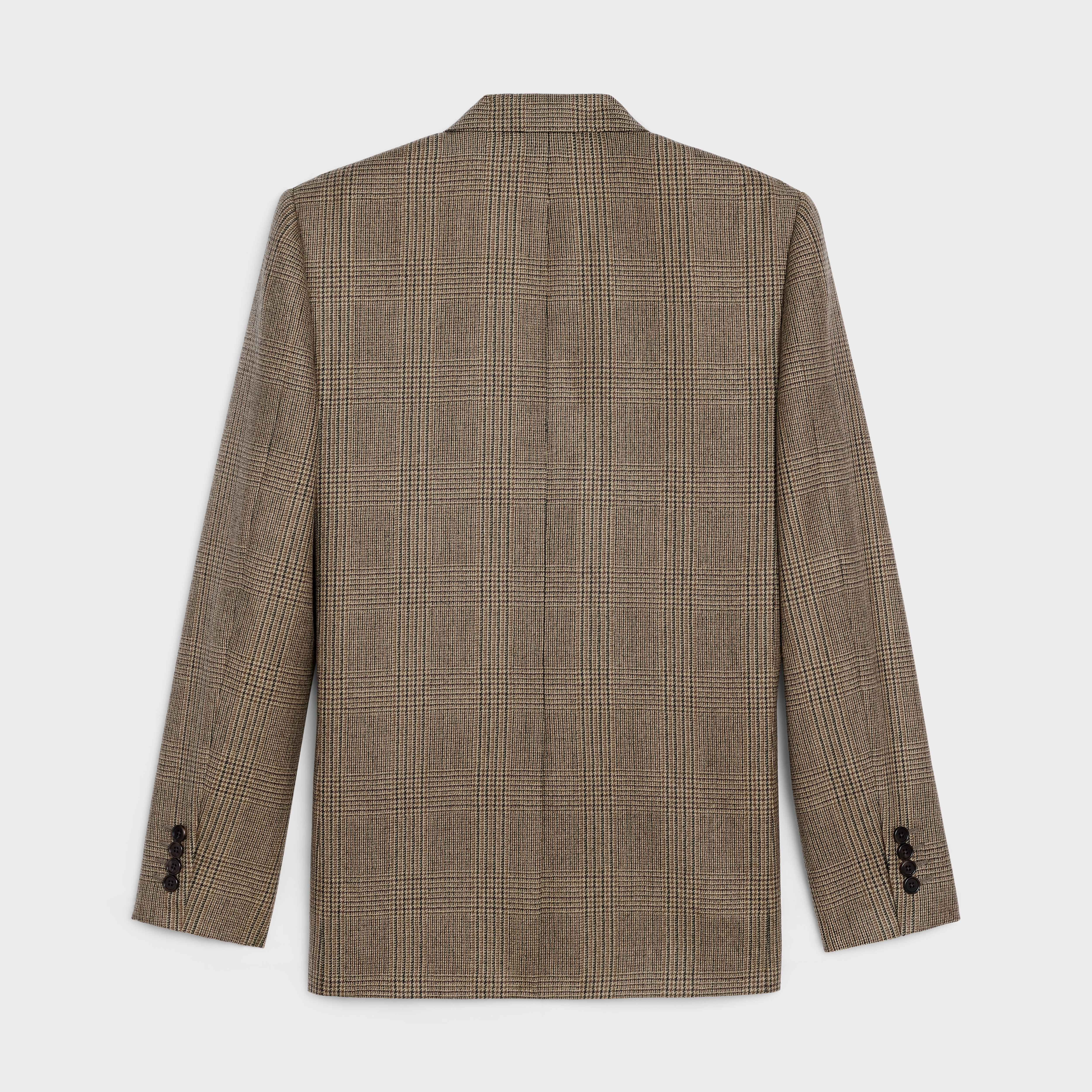 RECTANGLE JACKET IN PRINCE OF WALES CHECK WOOL - 2
