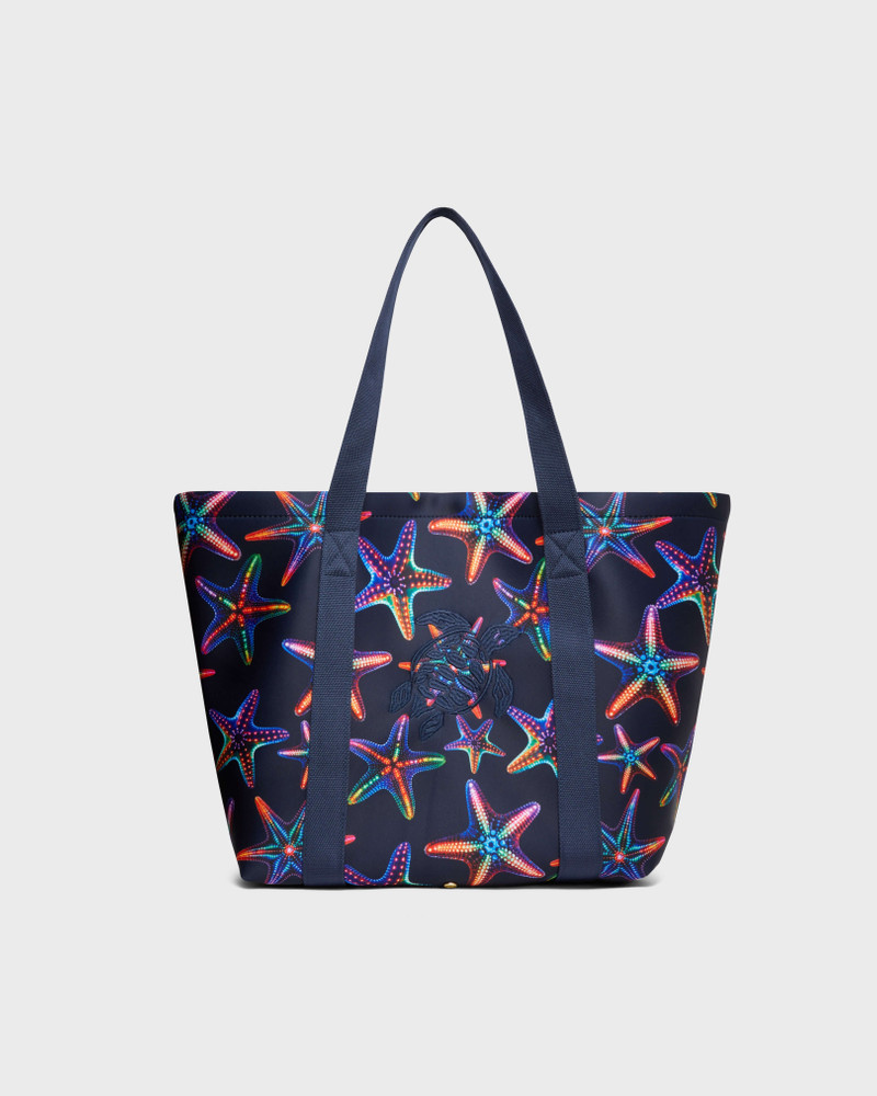 Large Neoprene Beach bag Disco Stars 1