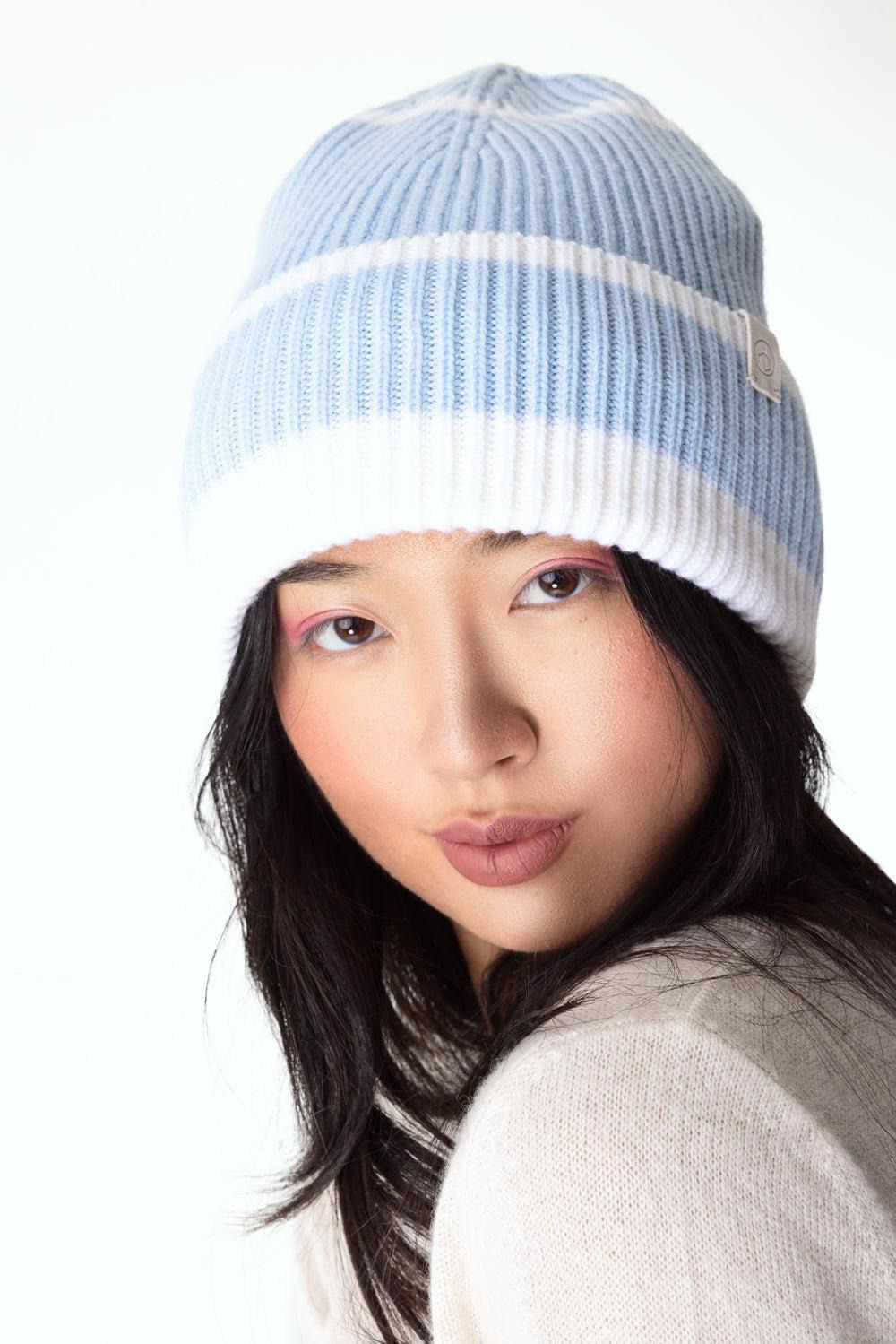 Blake Beanie - Light Blue - 2
