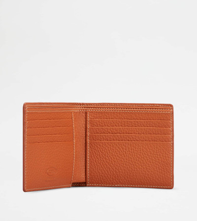 Tod's WALLET IN LEATHER - ORANGE, LIGHT BLUE, YELLOW outlook