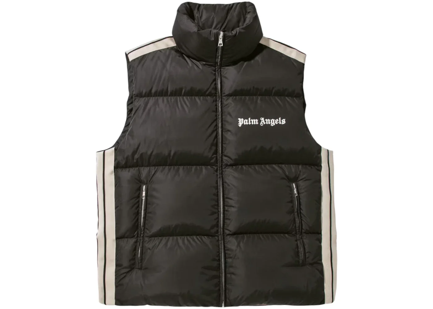 Moncler x Palm Angels Rodman Puffer Vest Black/White - 1