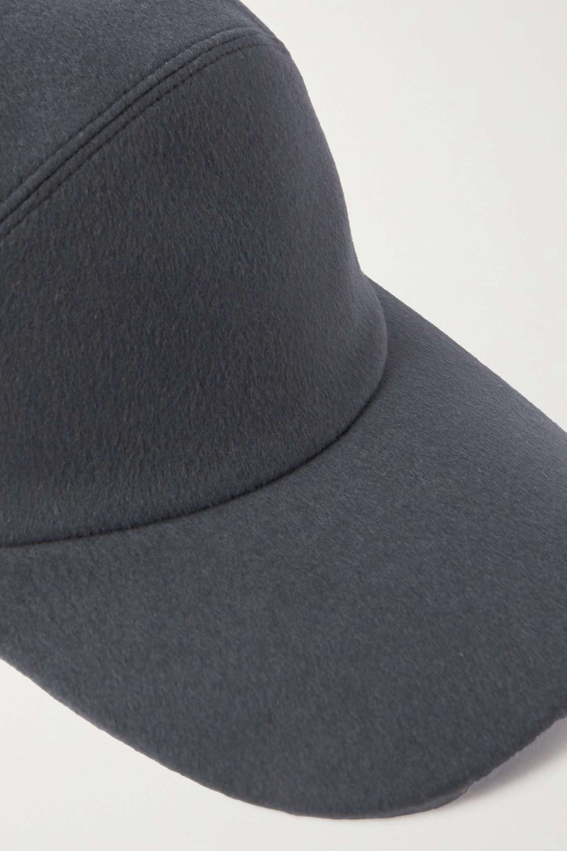 Cashmere baseball cap 4