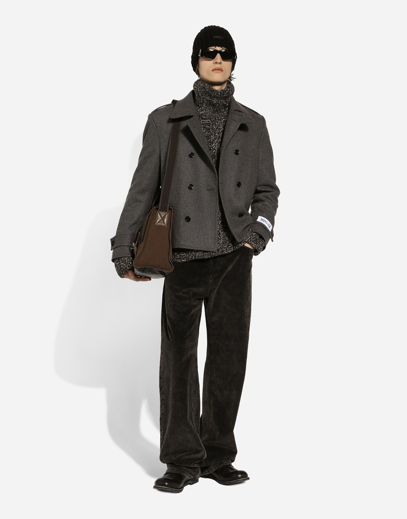 Dolce & Gabbana Oversize velvet pants outlook