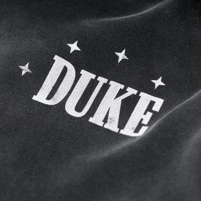 Duke Plus Washed Black Hoodie 4