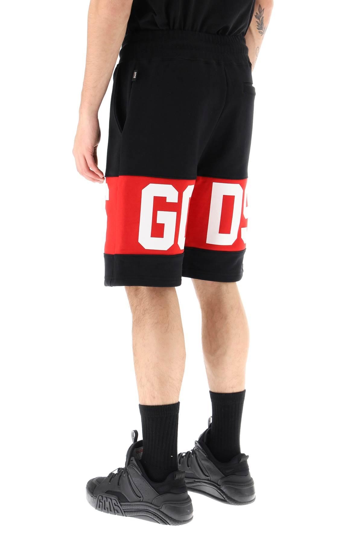 SWEATSHORTS WITH LOGO BANDS - 4