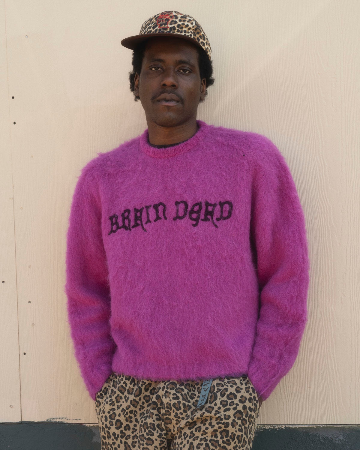 Boxy Knit Sweater - Fuchsia - 7