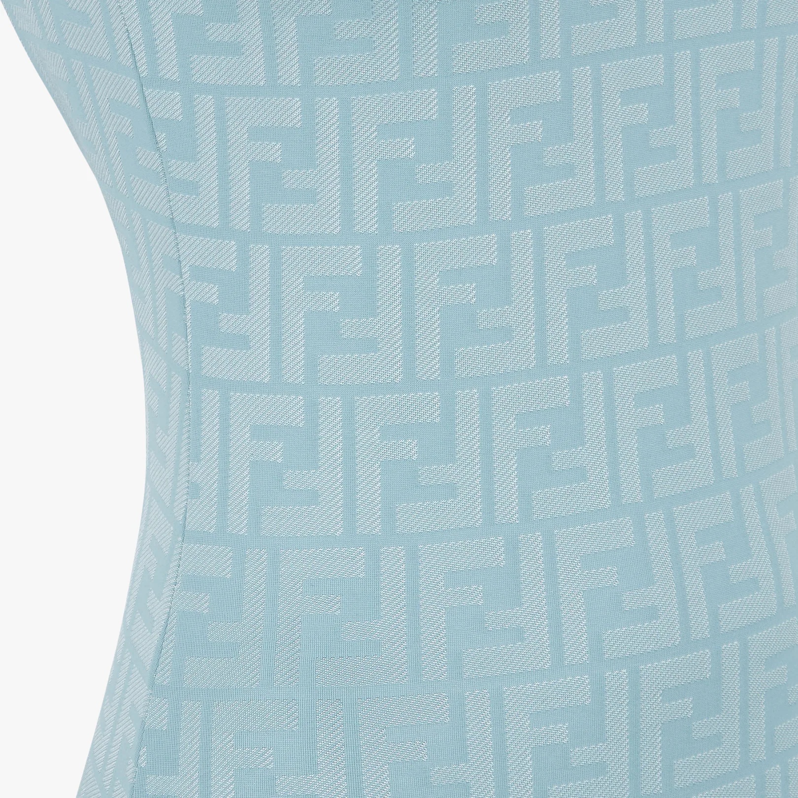 Light blue Lycra® swimsuit - 3