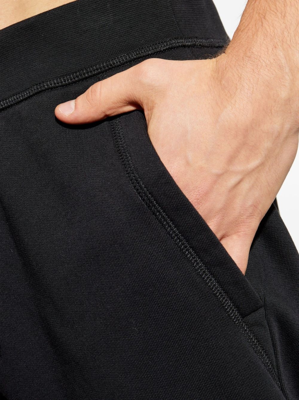 cotton track pants - 5