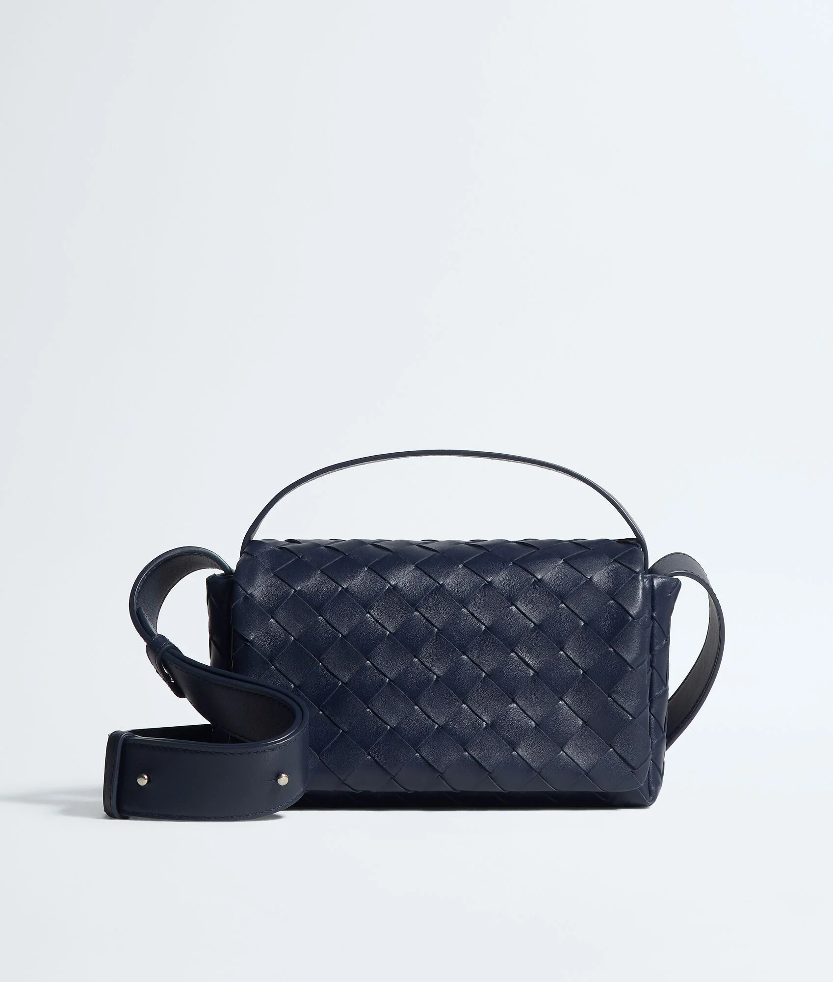 Intrecciato Mini Bag With Flap - 1