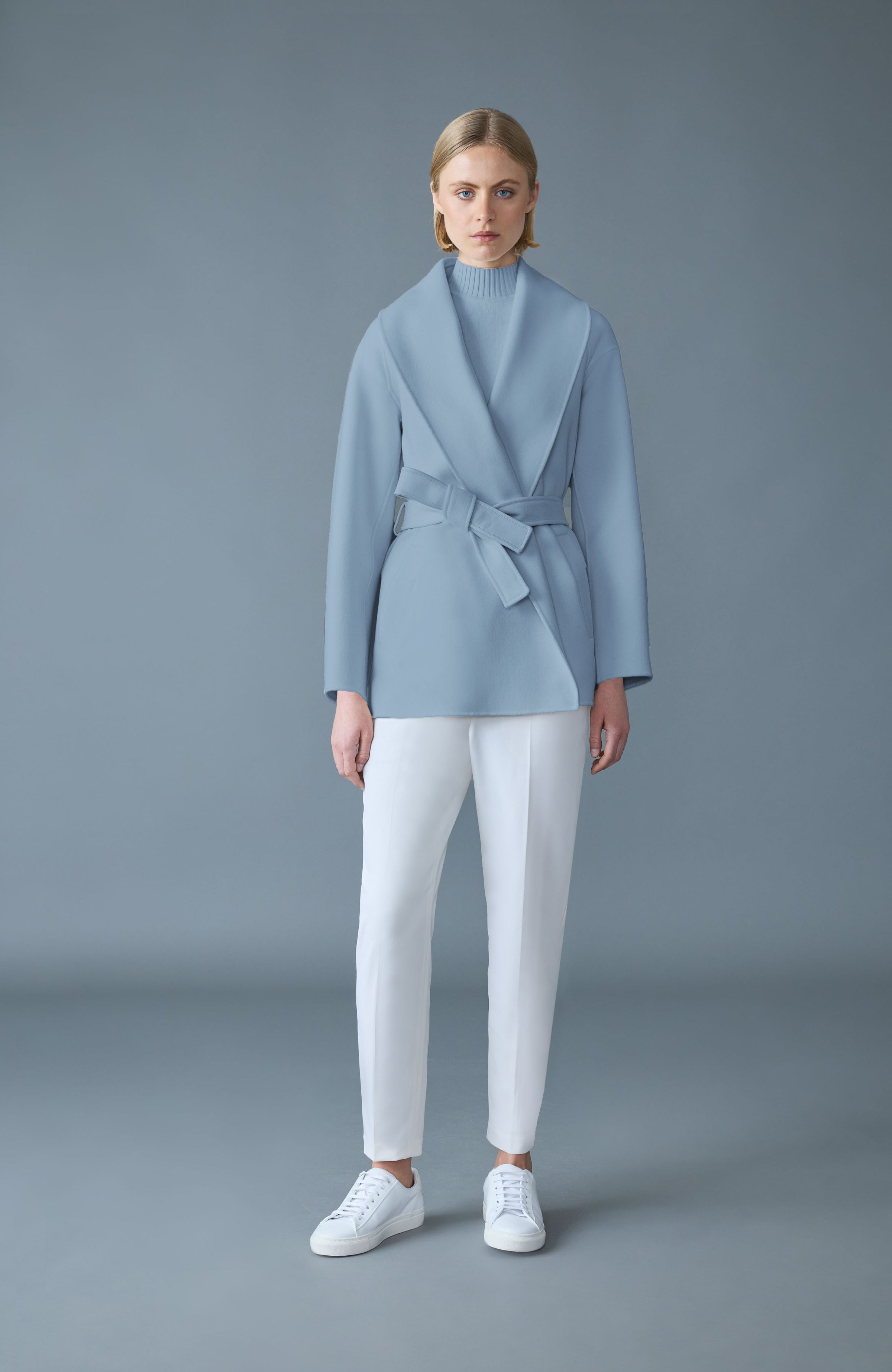 TYRA Double-Face wool robe jacket - 2