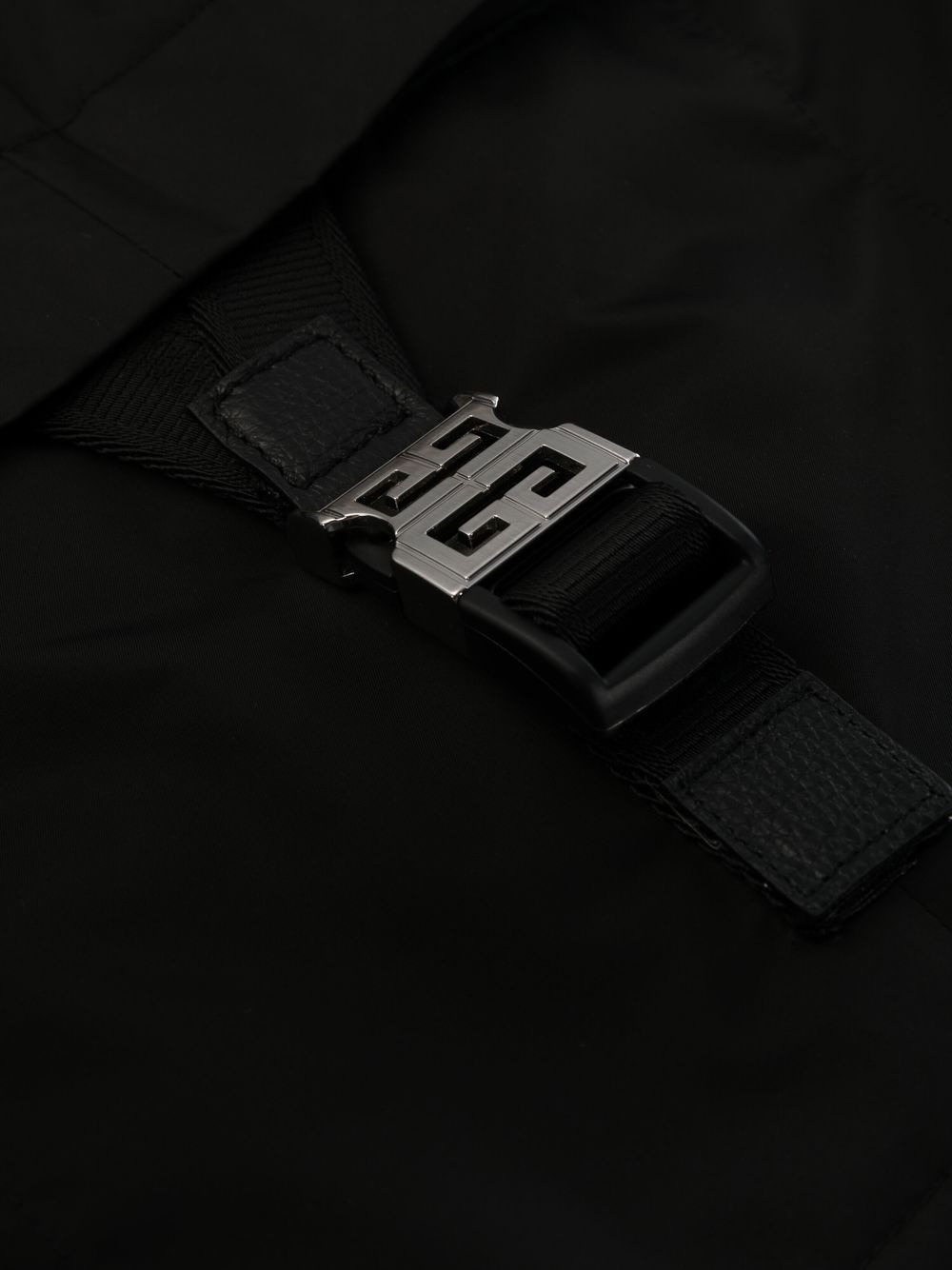4G-buckle straight-leg cargo trousers - 6
