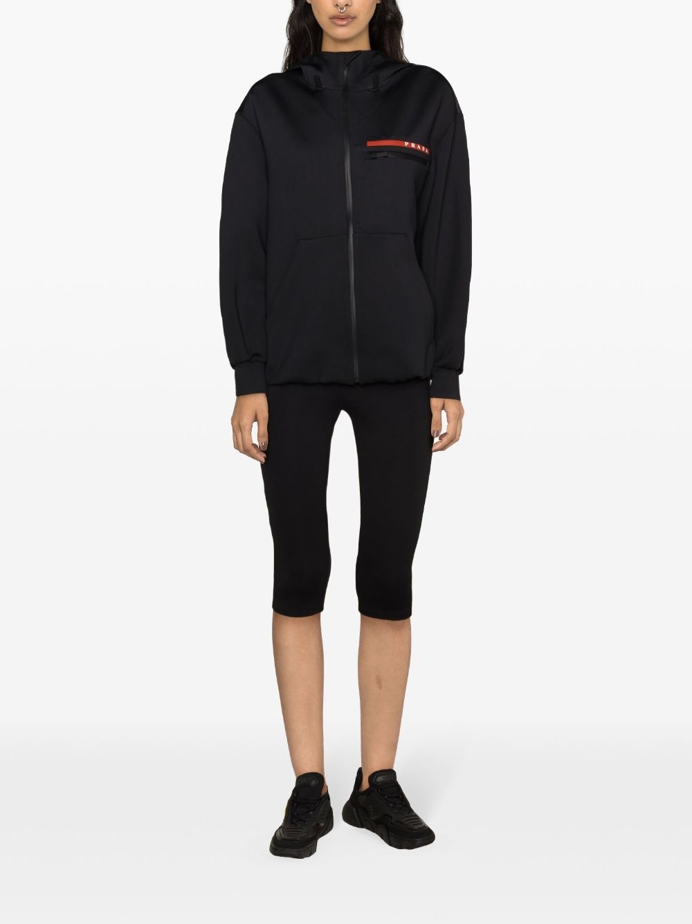 jersey capri leggings - 2