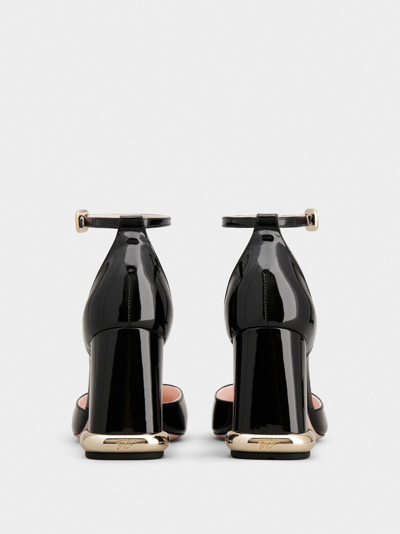Roger Vivier Ankle Strap Pumps in patent leather outlook