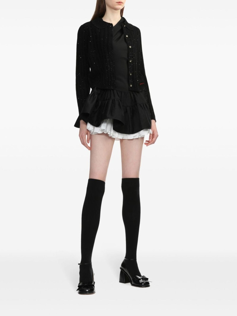 SHUSHU/TONG sequin-embellished cardigan outlook