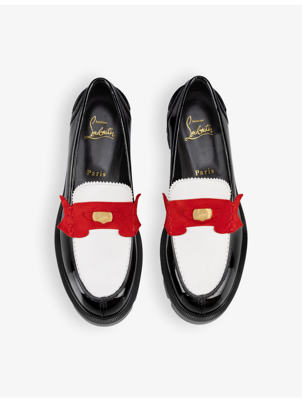 Penny Lug Donna patent leather loafers - 2