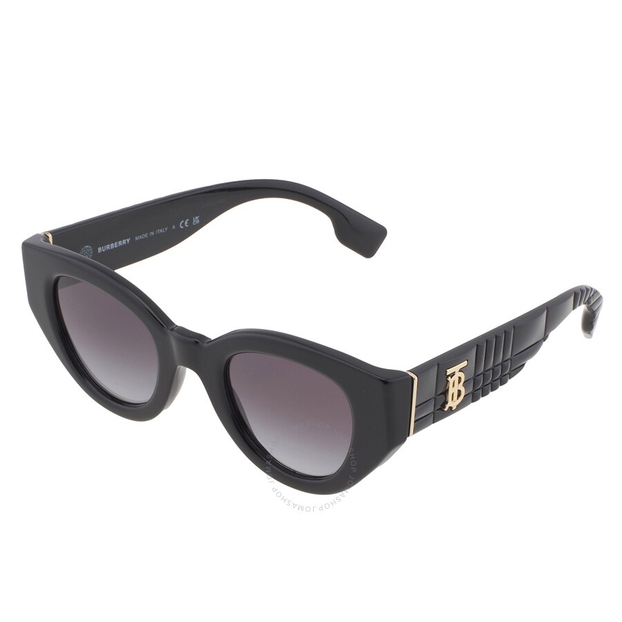 Burberry Meadow Grey Gradient Oval Ladies Sunglasses BE4390 30018G 47 - 3