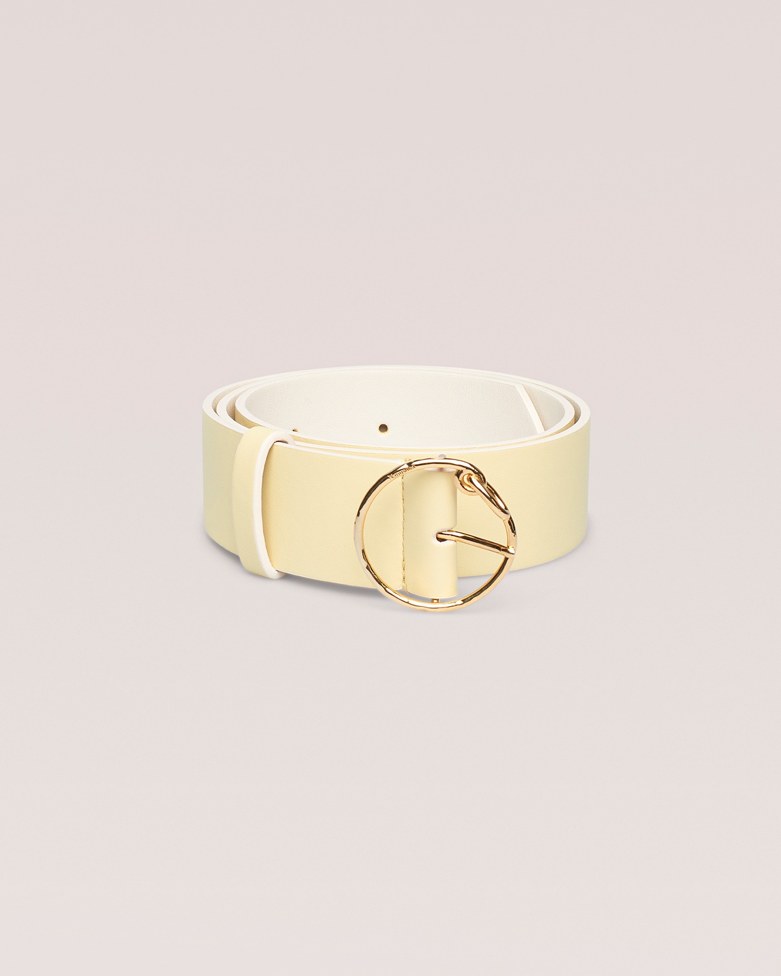 DAILEY - Constructed belt - Vanilla/Off white - 1