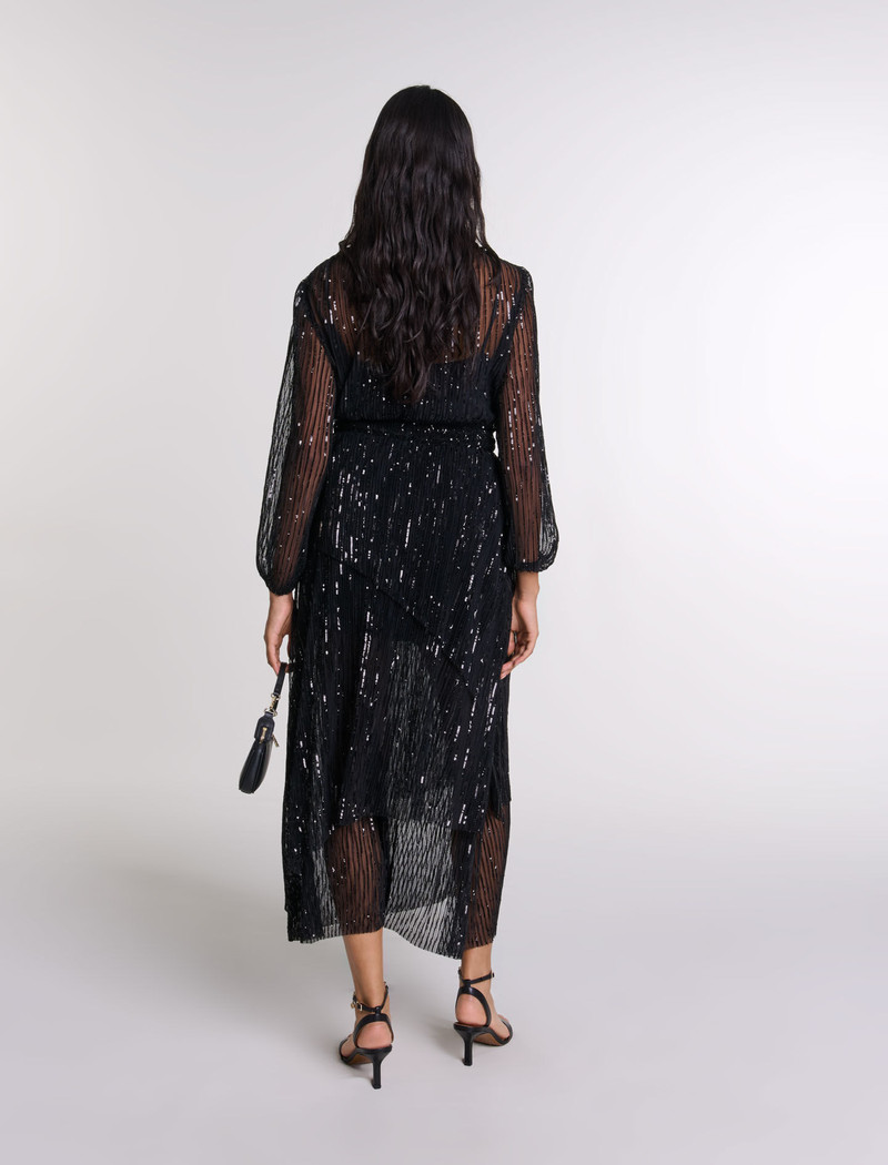 Sequin maxi dress 4