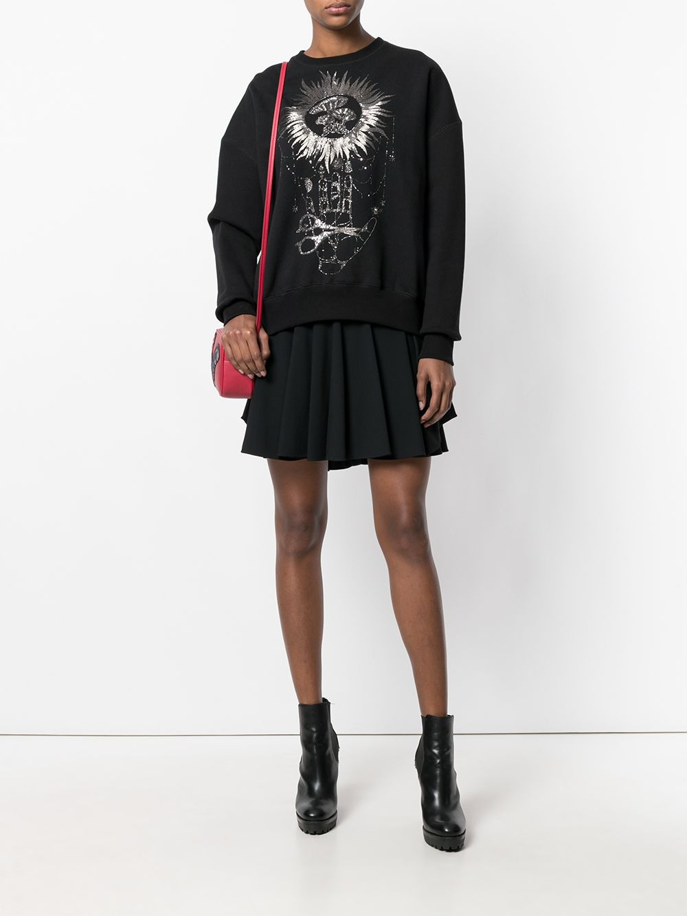 embroidered sweatshirt - 2