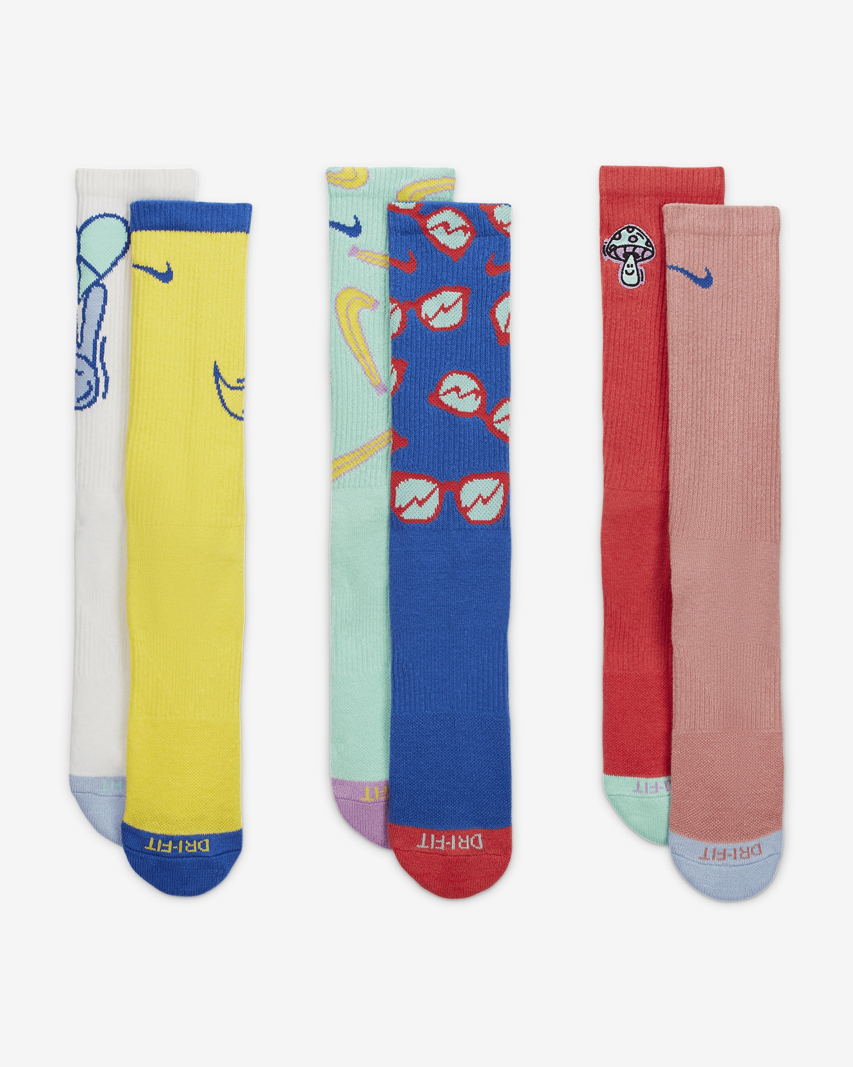 Nike Everyday Cushioned Crew Socks (3 Pairs) - 2