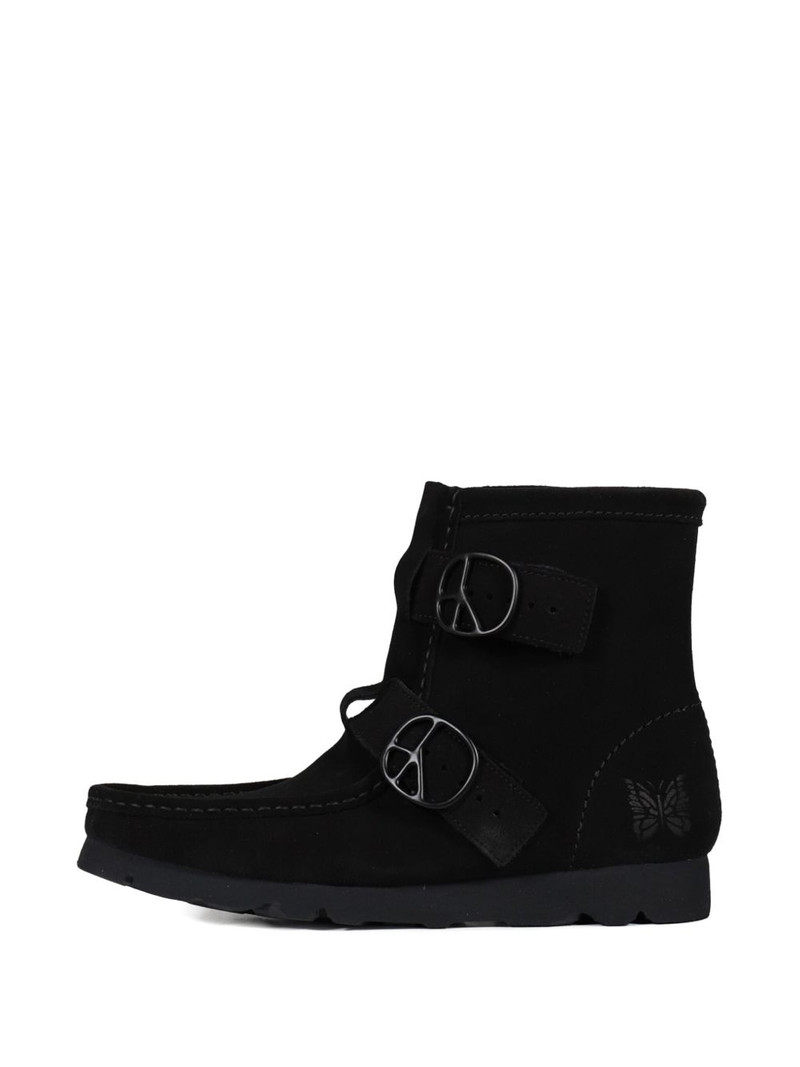 NEEDLES buckled boots outlook