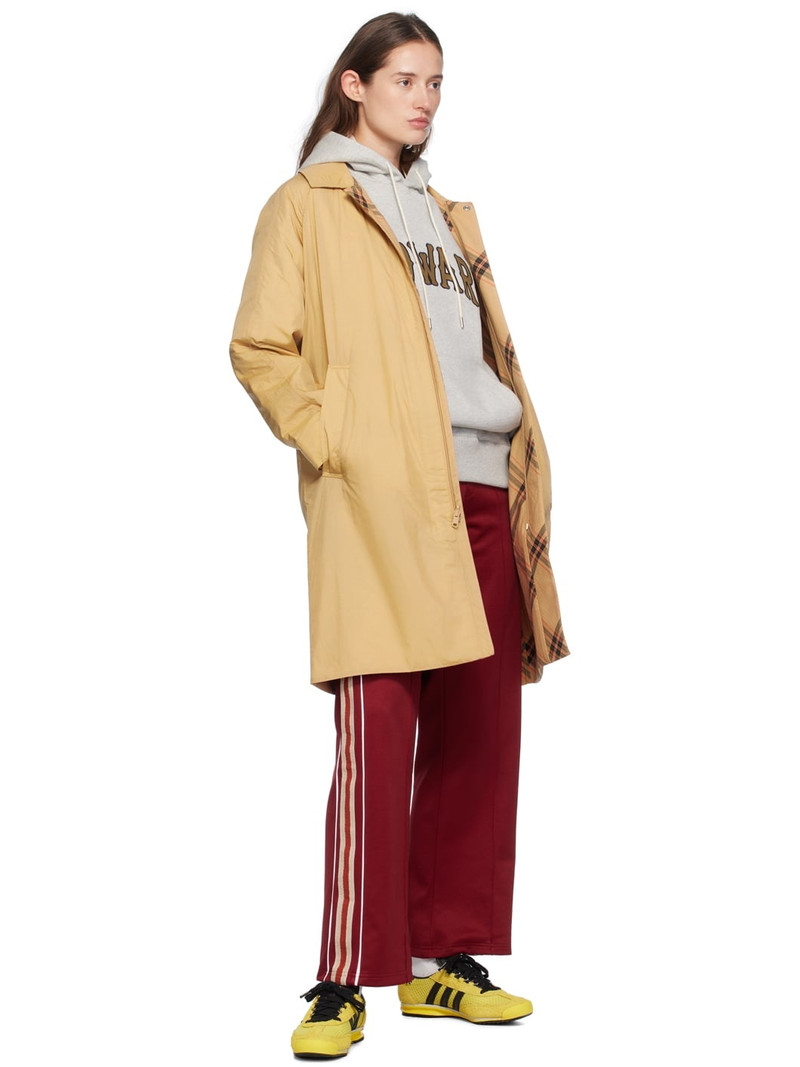 WALES BONNER Gray Howard University Edition 'Howard' Hoodie outlook