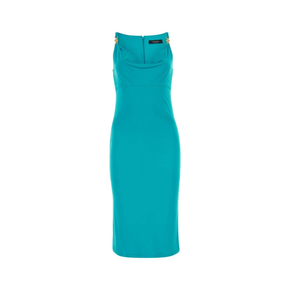 ワンピース Versace Teal green crepe dress VERSACE TEAL GREEN CREPE DRESS | miinto | REVERSIBLE