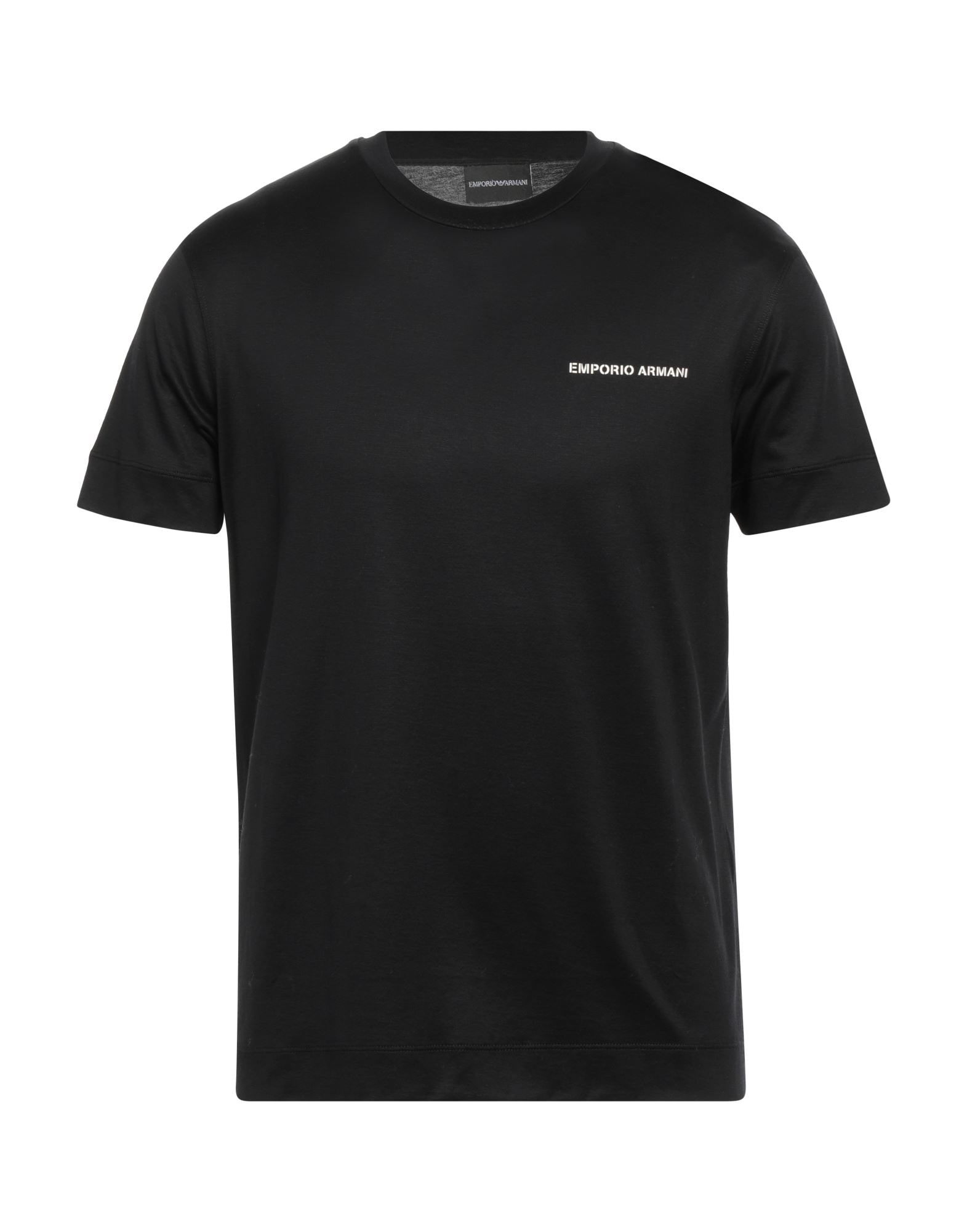 Black Men's Basic T-shirt - 1