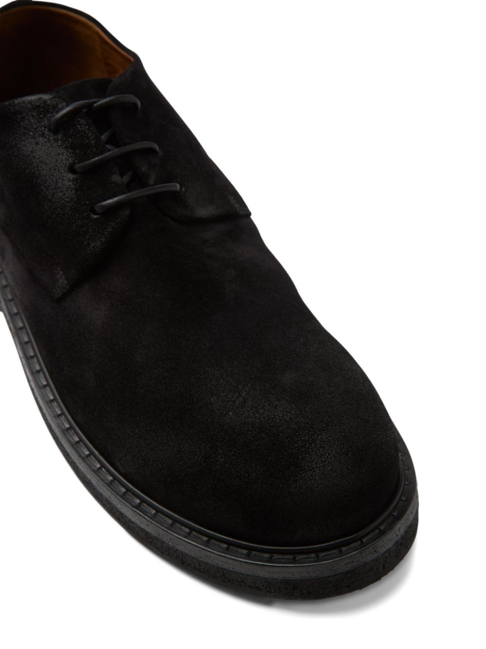 Parrucca lace-up suede derby shoes - 3