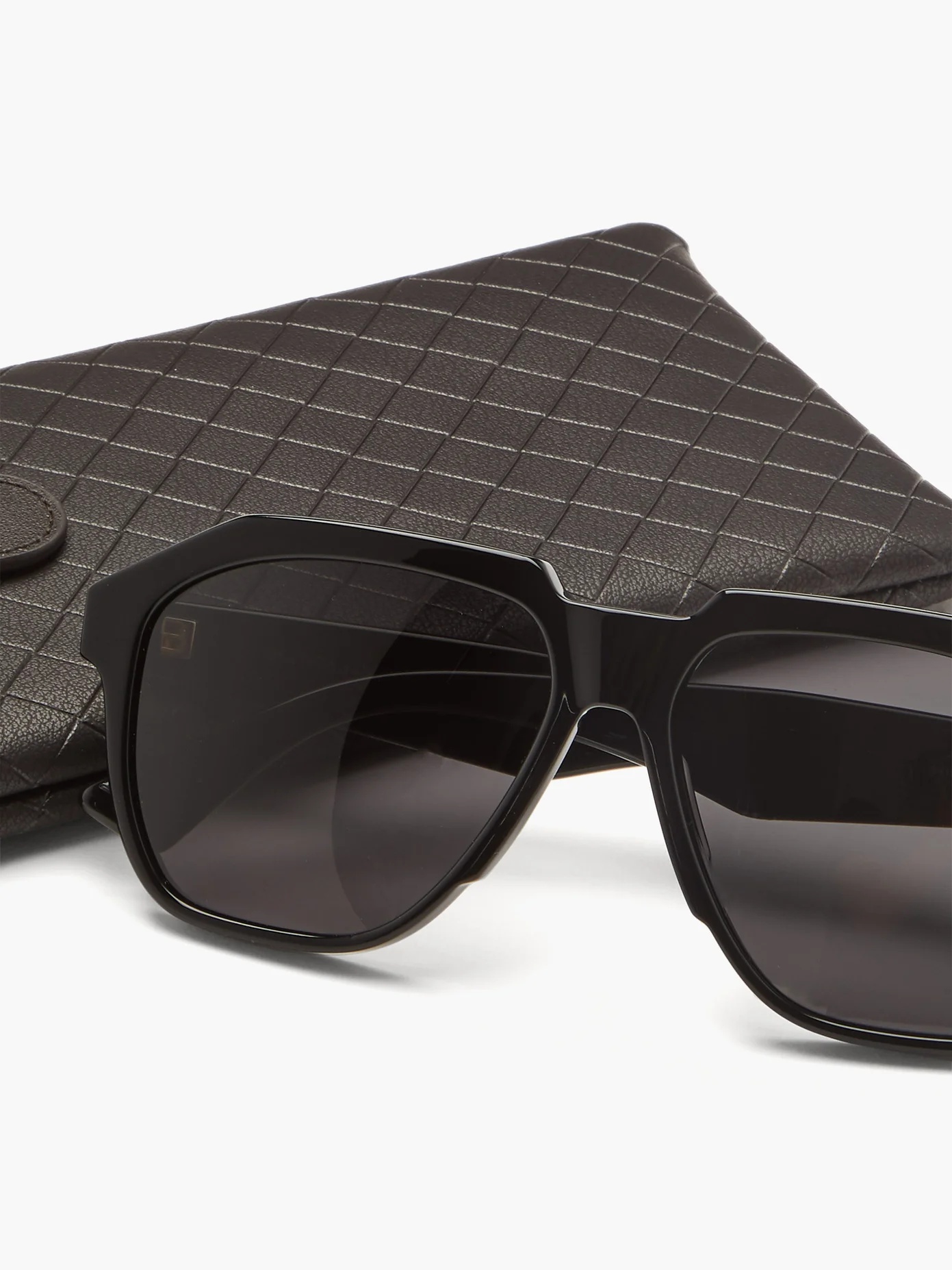 Oversized acetate sunglasses - 5