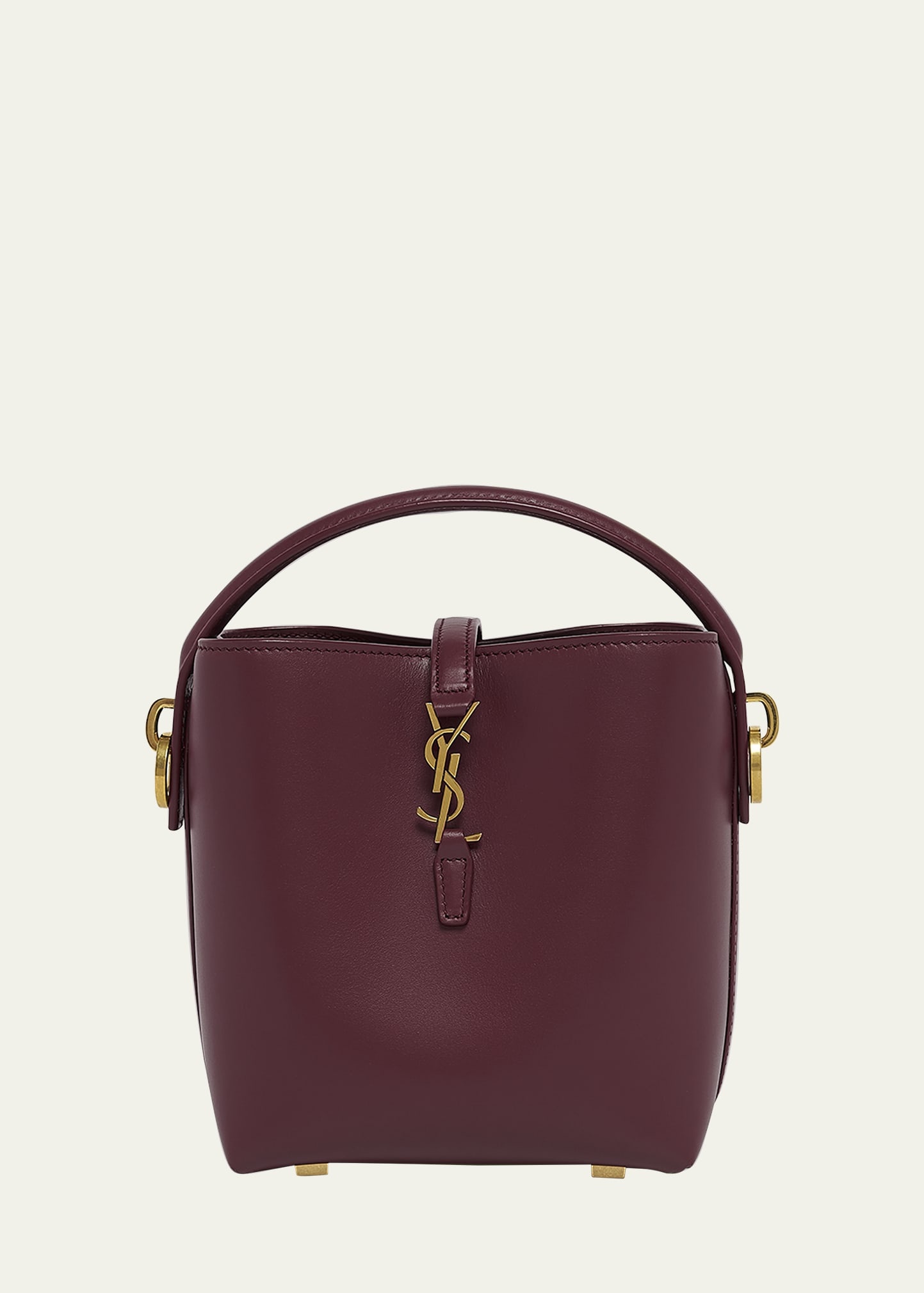 Le 37 Mini YSL Bucket Bag in Smooth Leather - 1