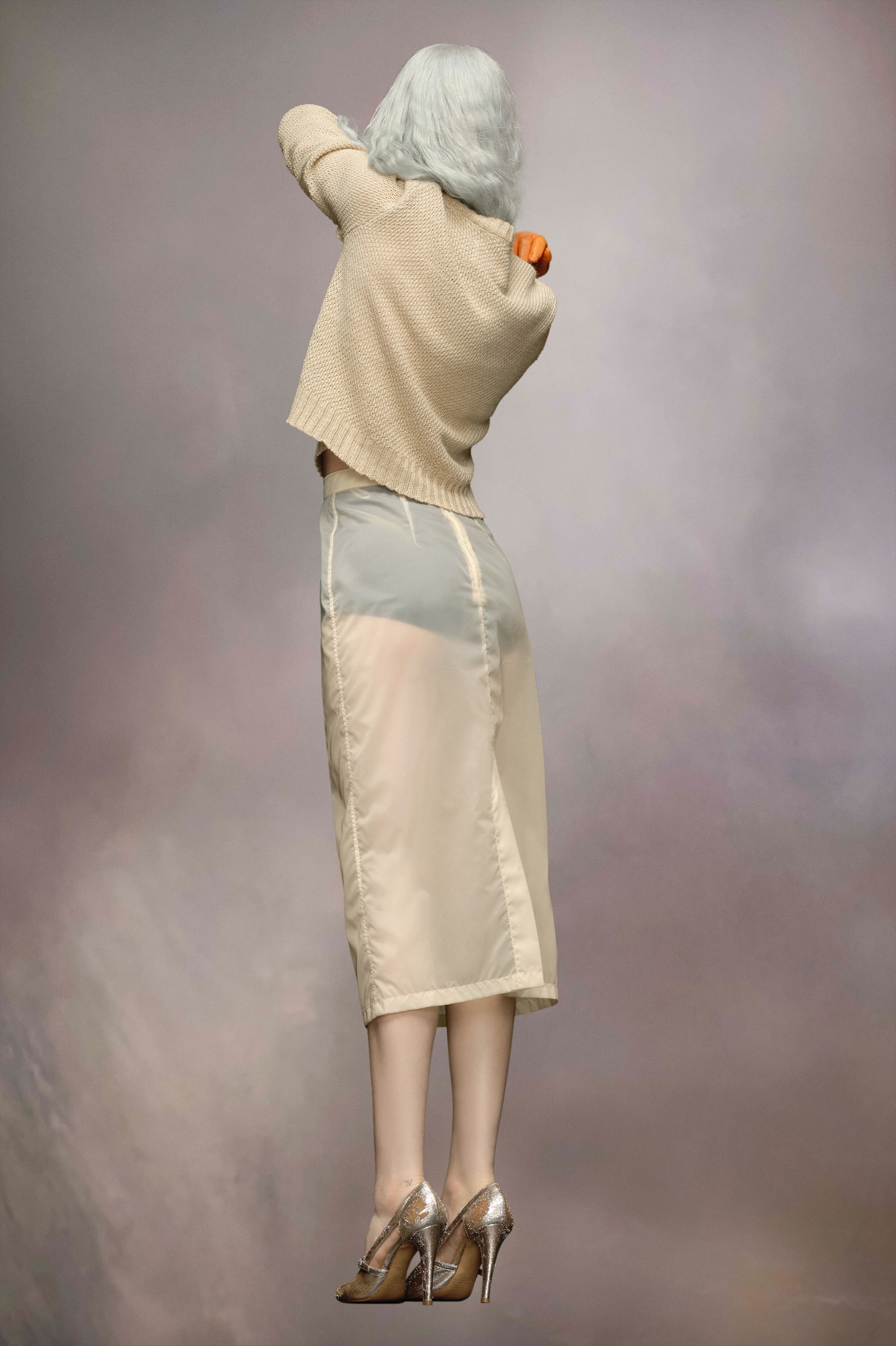 Nylon skirt - 4