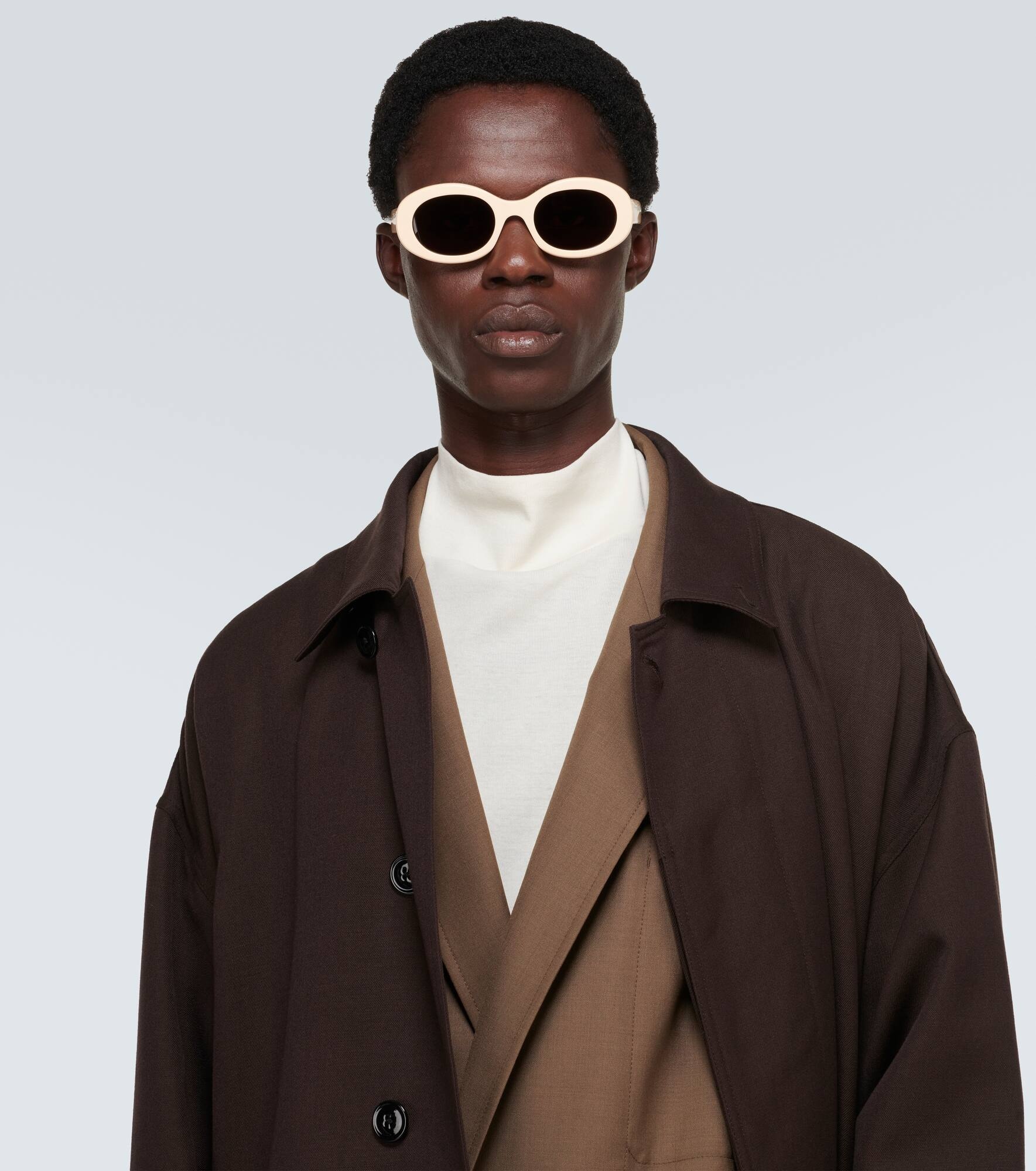 Triomphe 01 oval sunglasses - 5