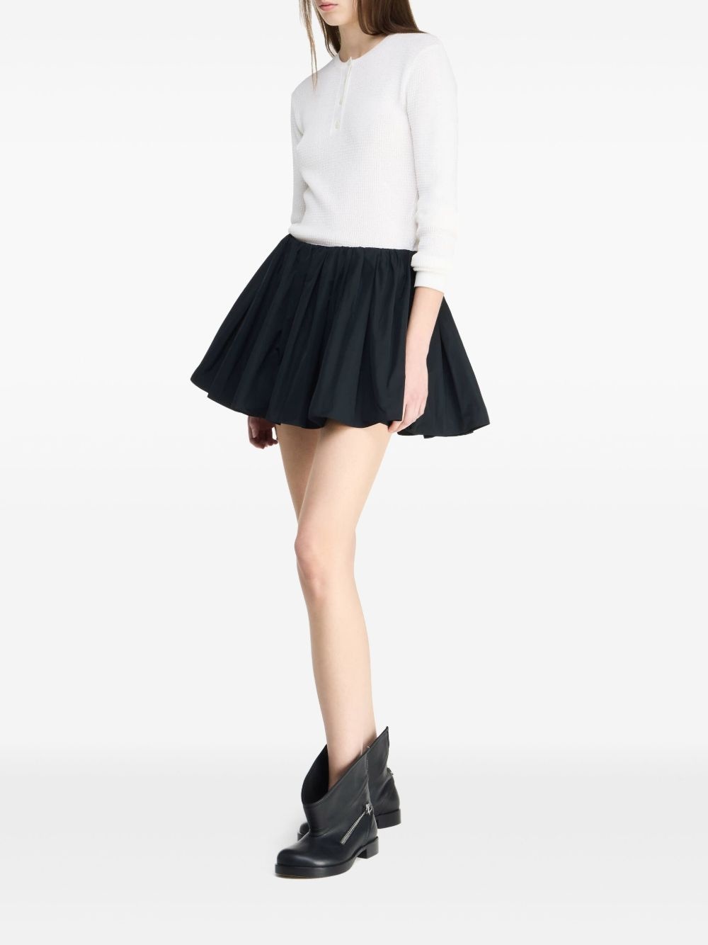 gathered circle skort - 2