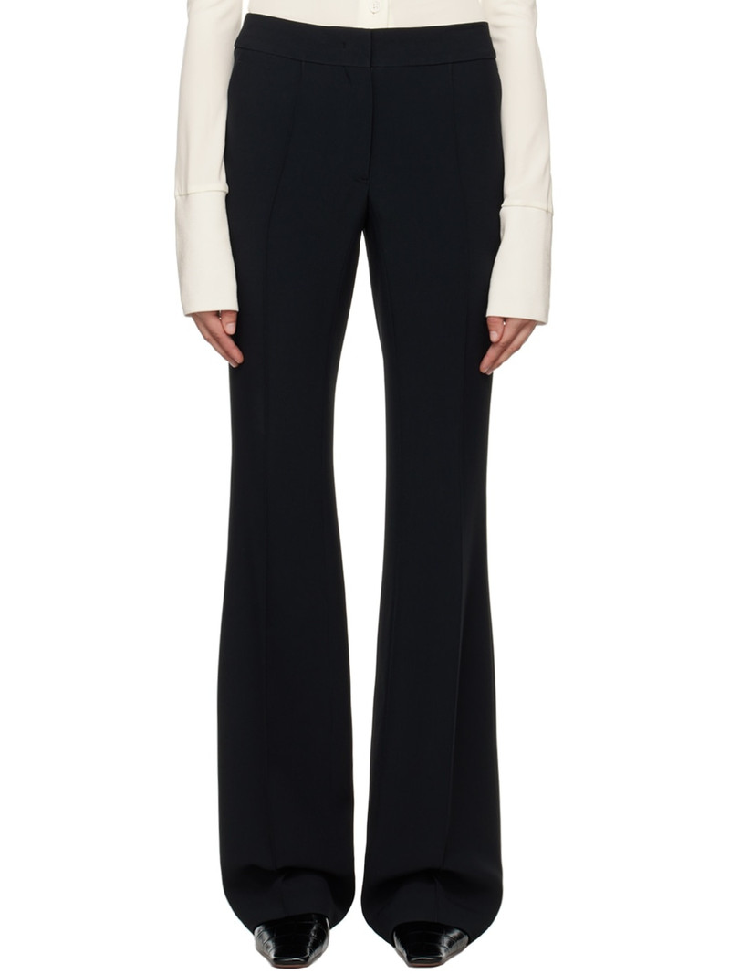 Black Flared Trousers 1