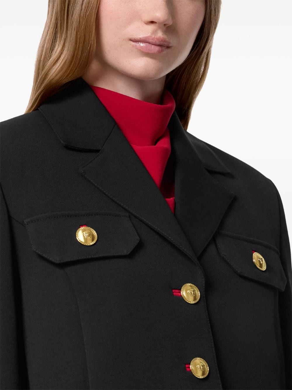 Uniform cropped jacket - 5