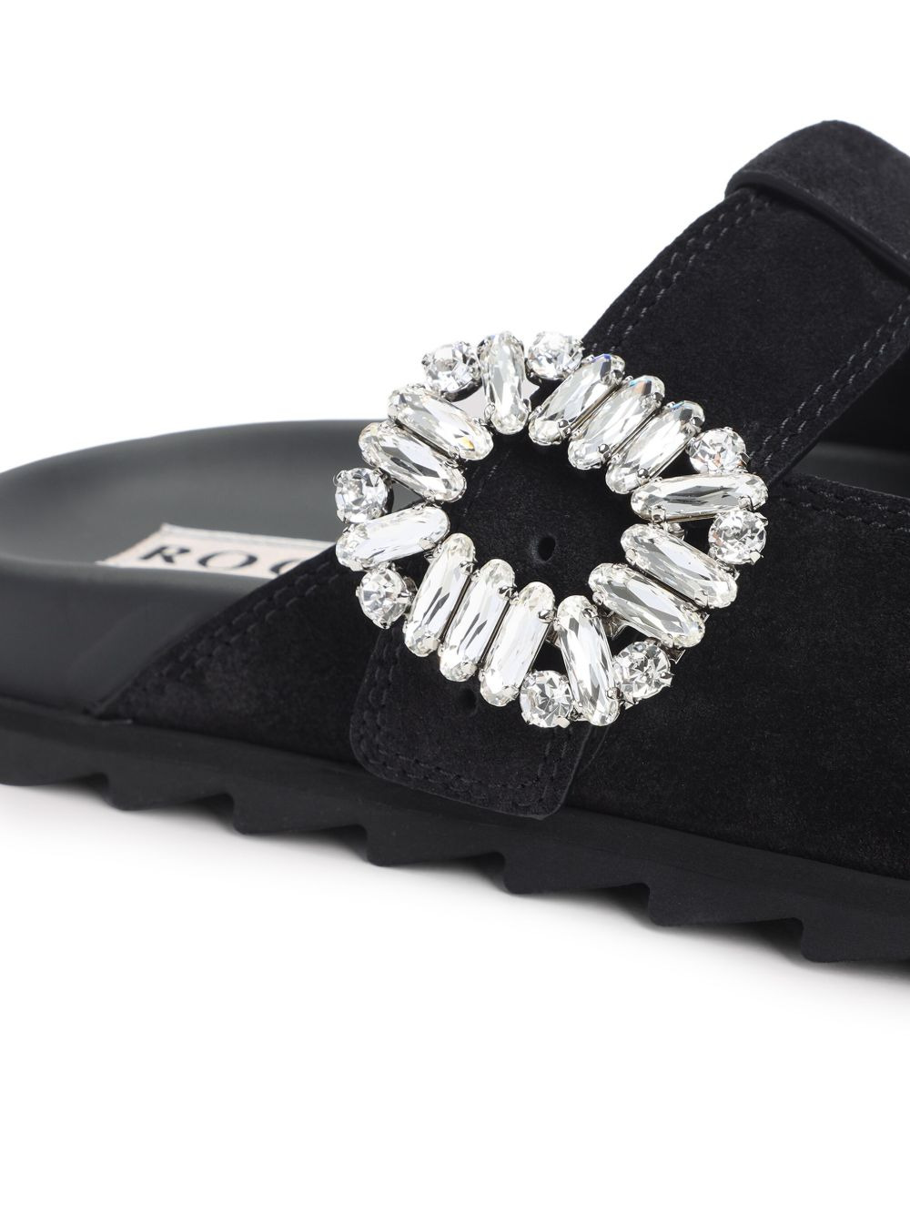 Roger Vivier Women Slidy Viv Leather Slippers - 3