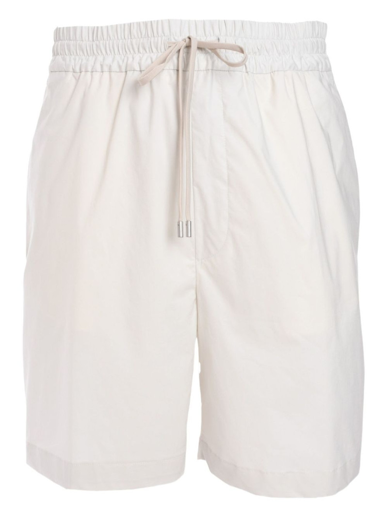 drawstring-waist shorts 1