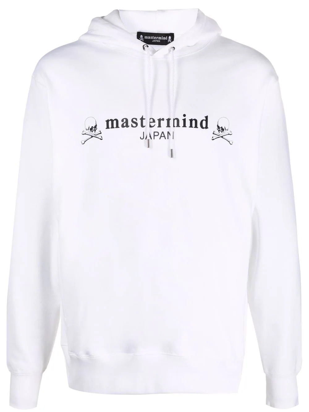 logo-print hoodie - 1