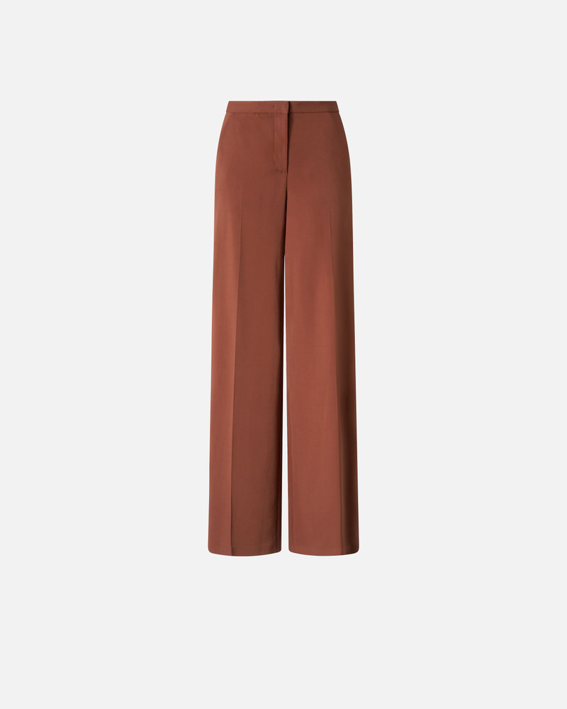 SPECIAL-OCCASION WIDE-LEG CADY TROUSERS 1