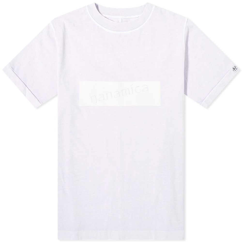 Nanamica Washed Logo Tee - 1