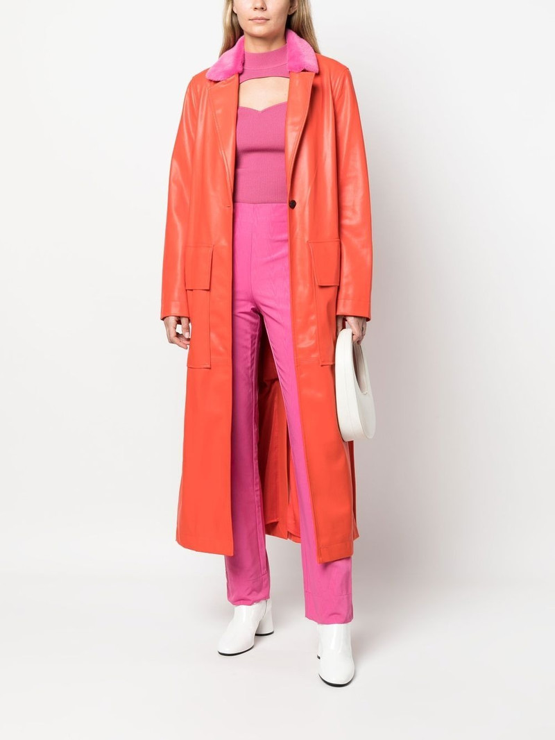 STAUD ribbed-knit cut-out jumper outlook