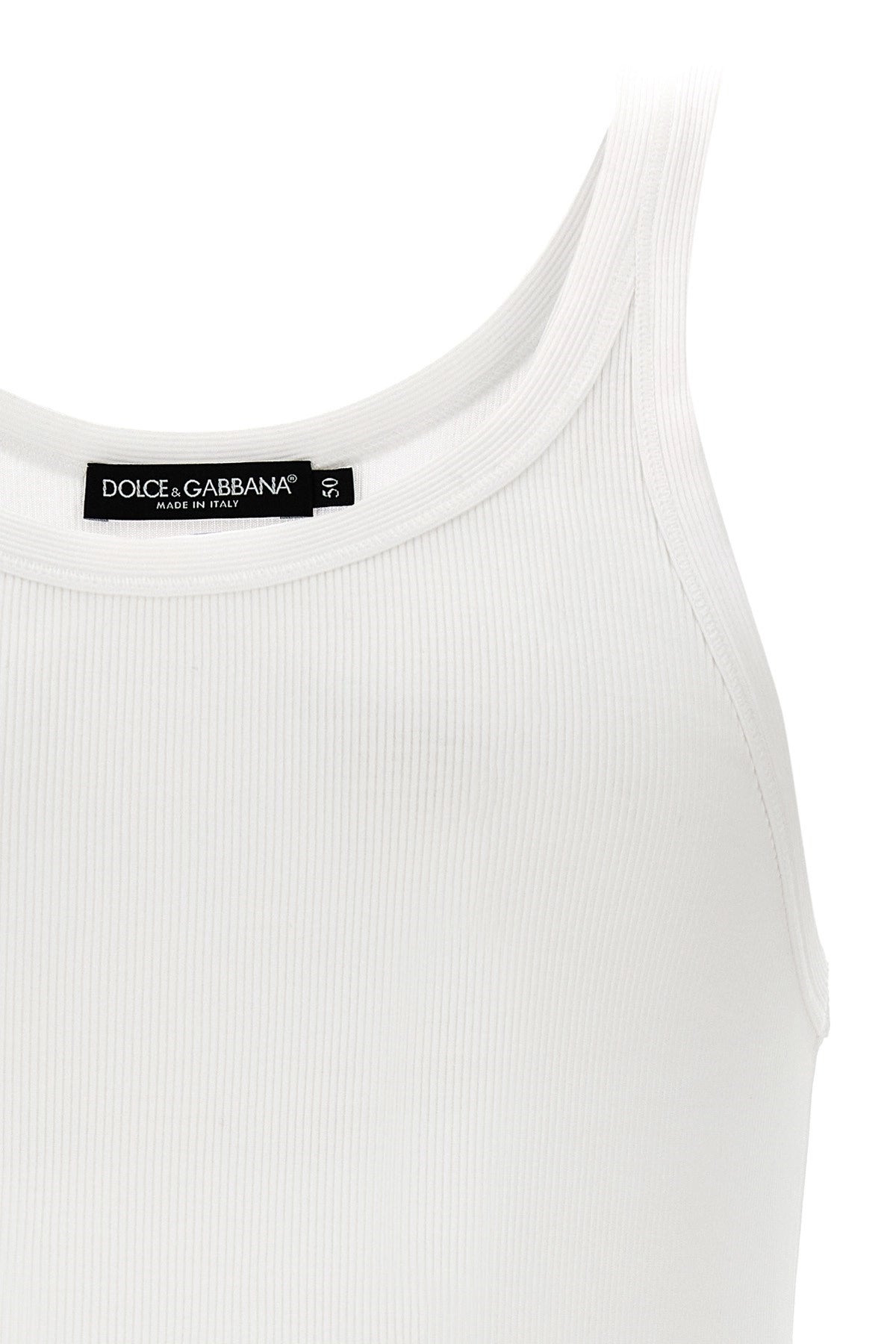 Dolce & Gabbana Men Ribbed Tank Top - 4